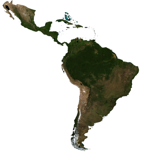 Latin America and Caribbean energy markets map