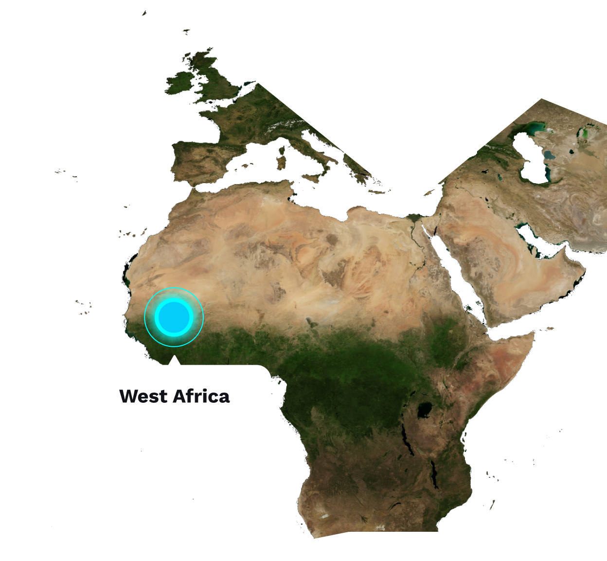 West Africa Map